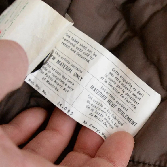 Vintage Gemini 70's Cream  60% Wool Zip Up Winter Coat Icewool Inuit Parka 14M - Picture 15 of 16